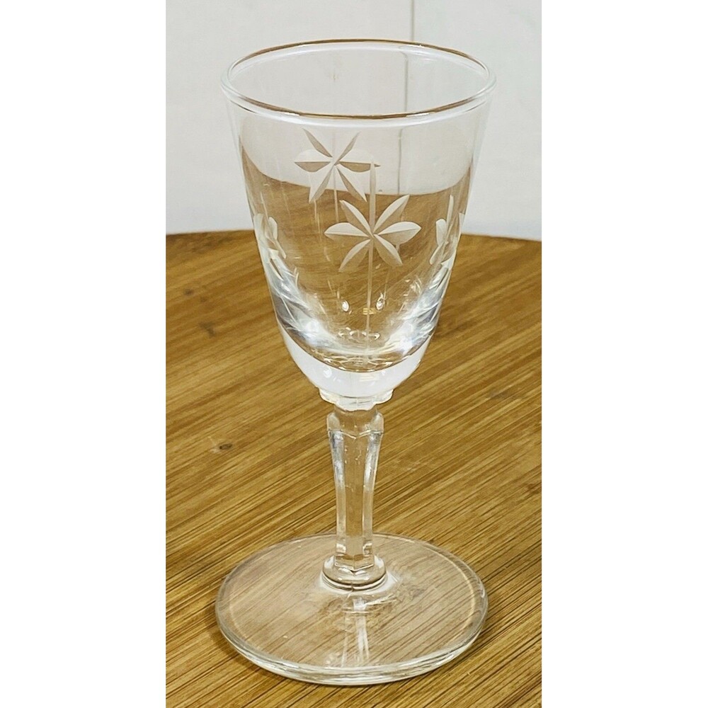 Libbey Candlelight Cordial Glass 3 3/4" tall